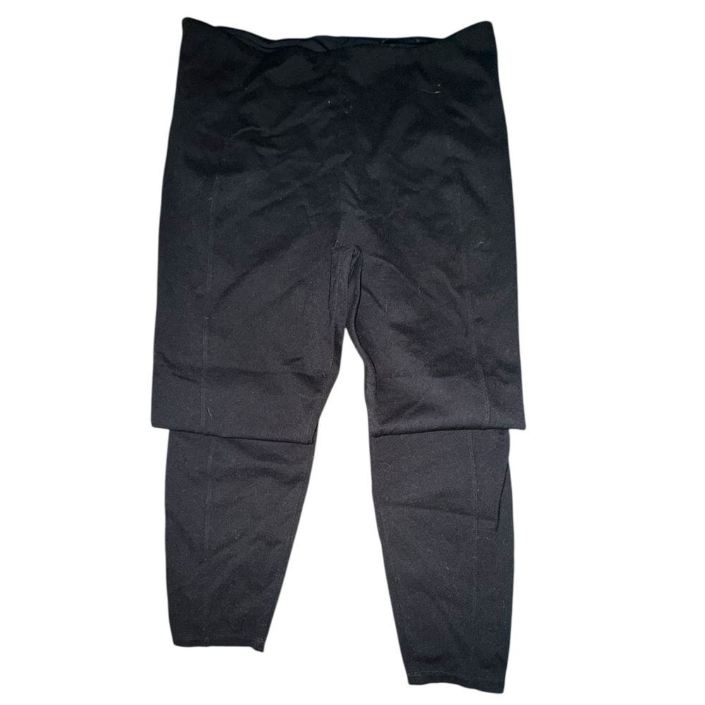 LIVERPOOL Los Angeles Cameron dressy Pull On Leggings Black Stretch Pants SZ 14